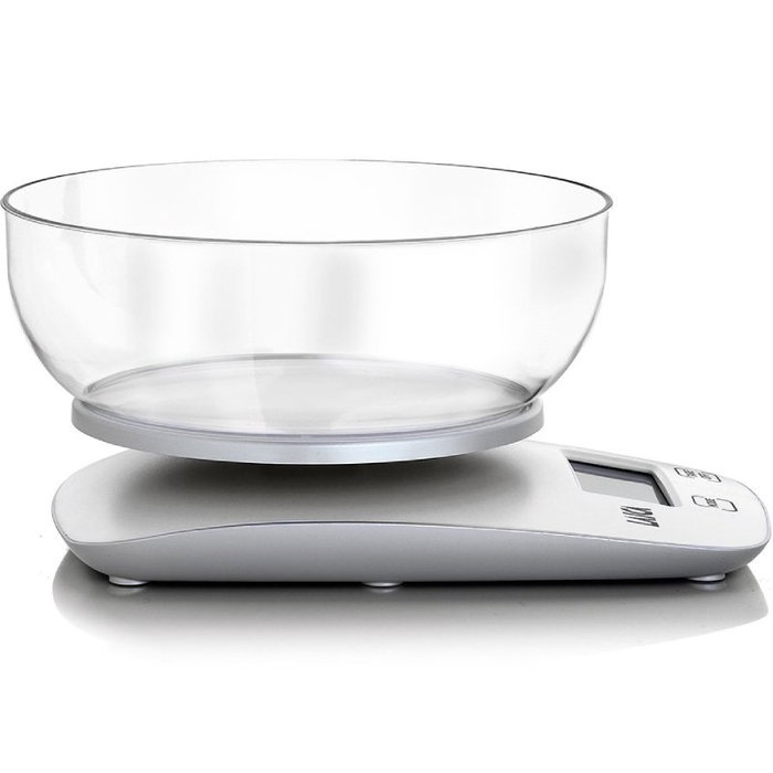 Laica Báscula de Cocina Electrónica KS1060W con capacidad de 5 kg